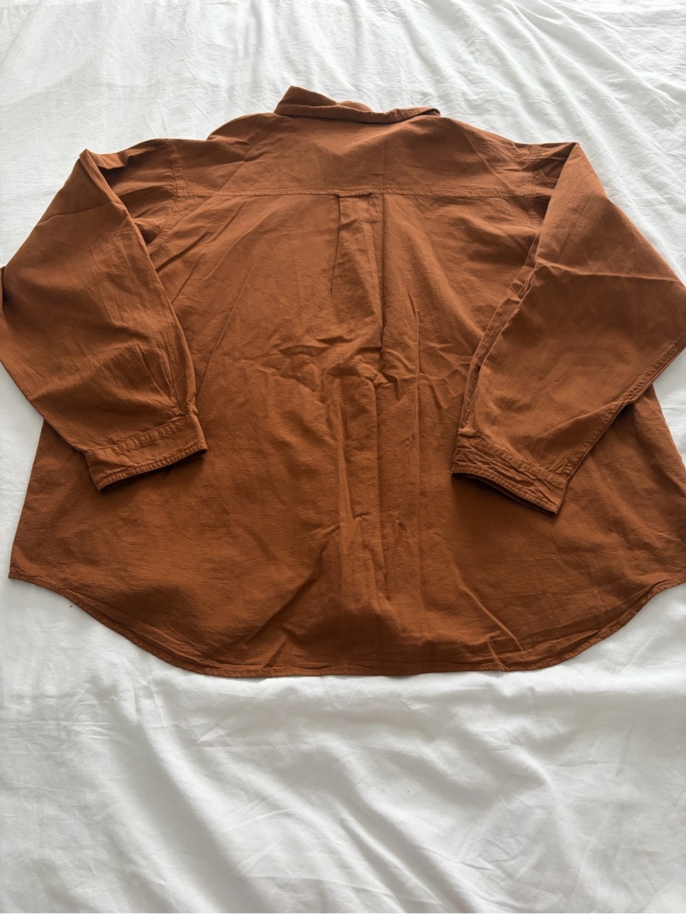 Maggie Barnes Terracotta Cotton Fall Cowgirl Plus Size 2X Button-Up Shirt NWT - Picture 10 of 10